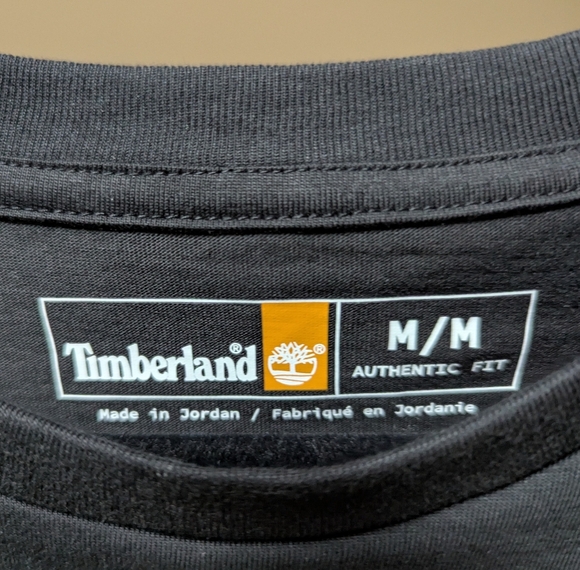 Timberland Since '73 Short Sleeve Black T-Shirt - Unisex NWT Mens M Women's L/XL - Picture 11 of 16